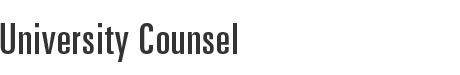 University Counsel